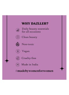 DAZLLER Liquid Eyeliner, 6.5Ml, Black, Velvet Matte, Washable, Water-Resistant, Smudge-Proof - pzsku/Z4C2B77AE98D6589A894EZ/45/_/1727935734/9734cb47-9c34-4771-af36-1b9663699c73