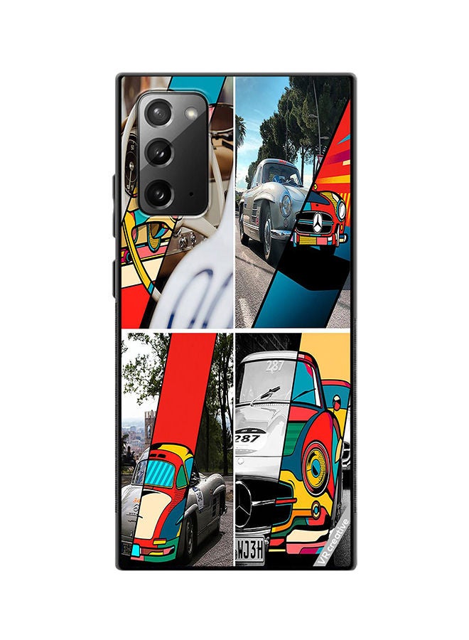 VR CREATIVE Protective Case Cover For Samsung Galaxy Note20 5G Mercedes-Benz Design Multicolour - Image 1