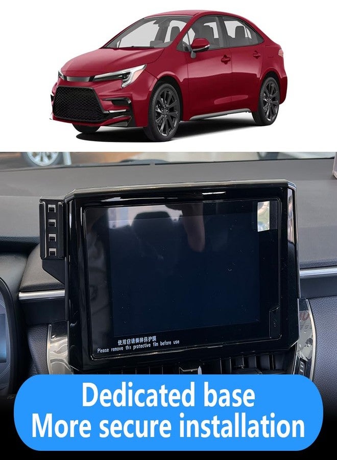 musttrue LUNQIN Car Phone Holder for Toyota Corolla 2020 2021 2022 2023 2024 2025 and Toyota Corolla Cross 2022-2025 Auto Interior Accessories Best Cell Phones Mount Cellphone Mobile Cradle GPS Screen Stand - Image 4