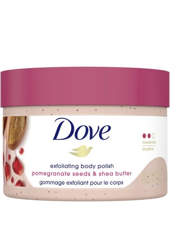 دوف بذور الرمان & مقشر الجسم بزبدة الشيا - 298 جم