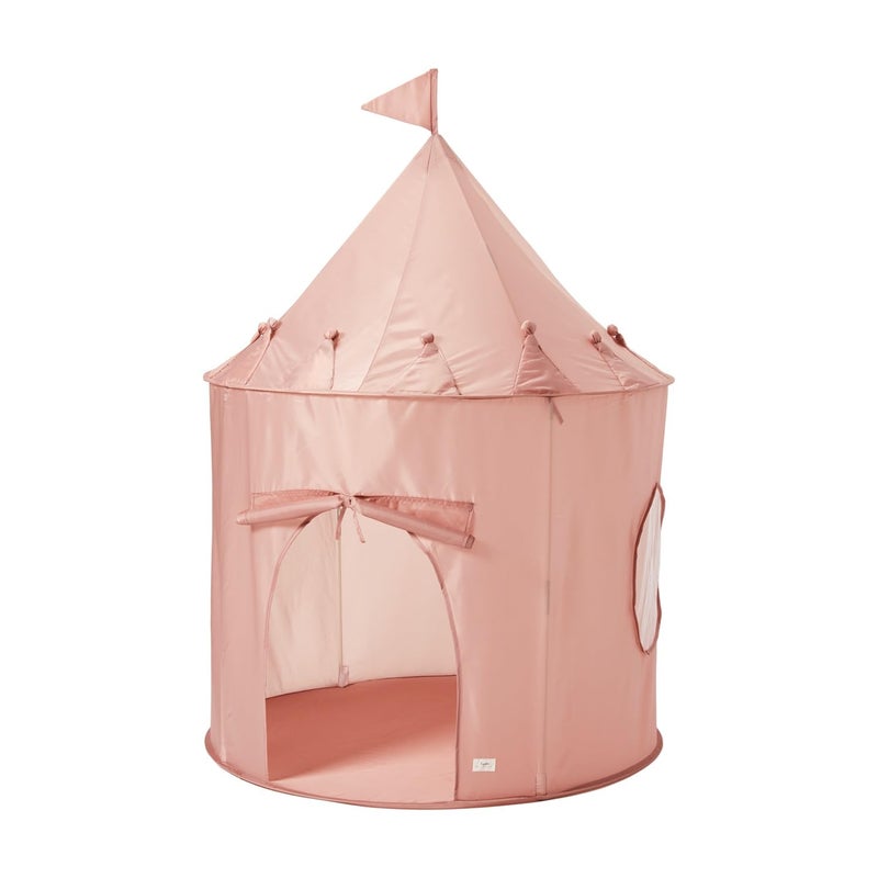 3 Sprouts Kids Play Tent Sustainable Recycled Fabric Fun Spacious Childs Playhouse for Indoor Games for Boys Girls Durable Fort Pop Up House for Toddlers Children Age 310 Pink - Image 2