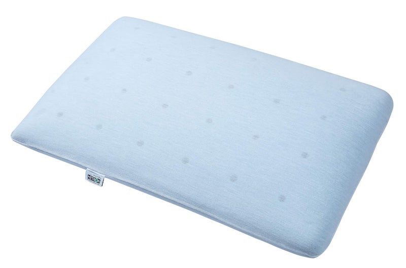 METRON Pillow For Kids Adults Who Loves Soft Low Height Slim Pillow For Sleeping Full Size Soft Supportive Gel Cool Breathable Memory Foam Multicolor - Image 2