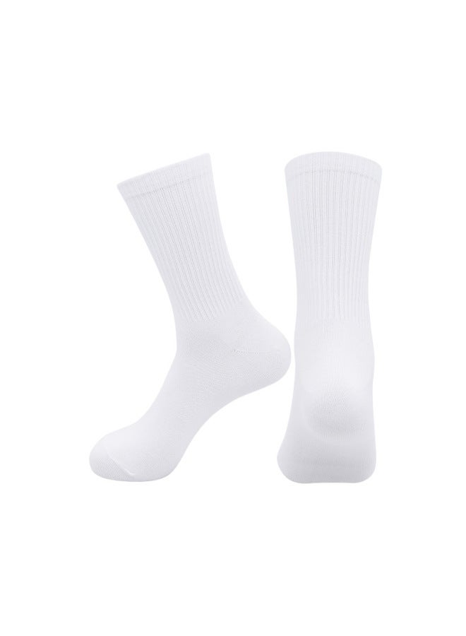 New Summer Thin Kids Adult Basketball Socks Wear-resistant Breathable Black And White Sports Socks Basketball Socks Boys