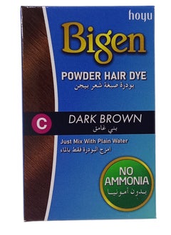Bigen Dark Brown Hair Dye Powder 6 Grams 