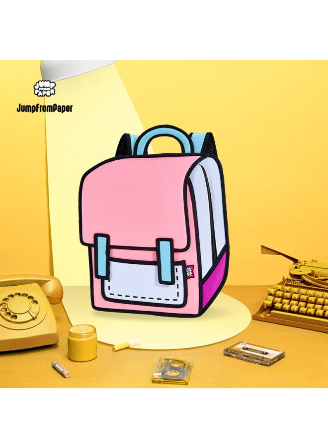 Jumpfrompaper [new Year Gift] Anime 2d Manga Universe Bag Backpack Gift, Fluorescent Pink - Image 3