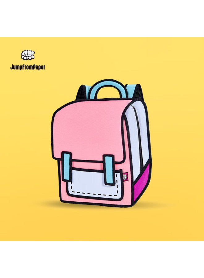 Jumpfrompaper [new Year Gift] Anime 2d Manga Universe Bag Backpack Gift, Fluorescent Pink - Image 2