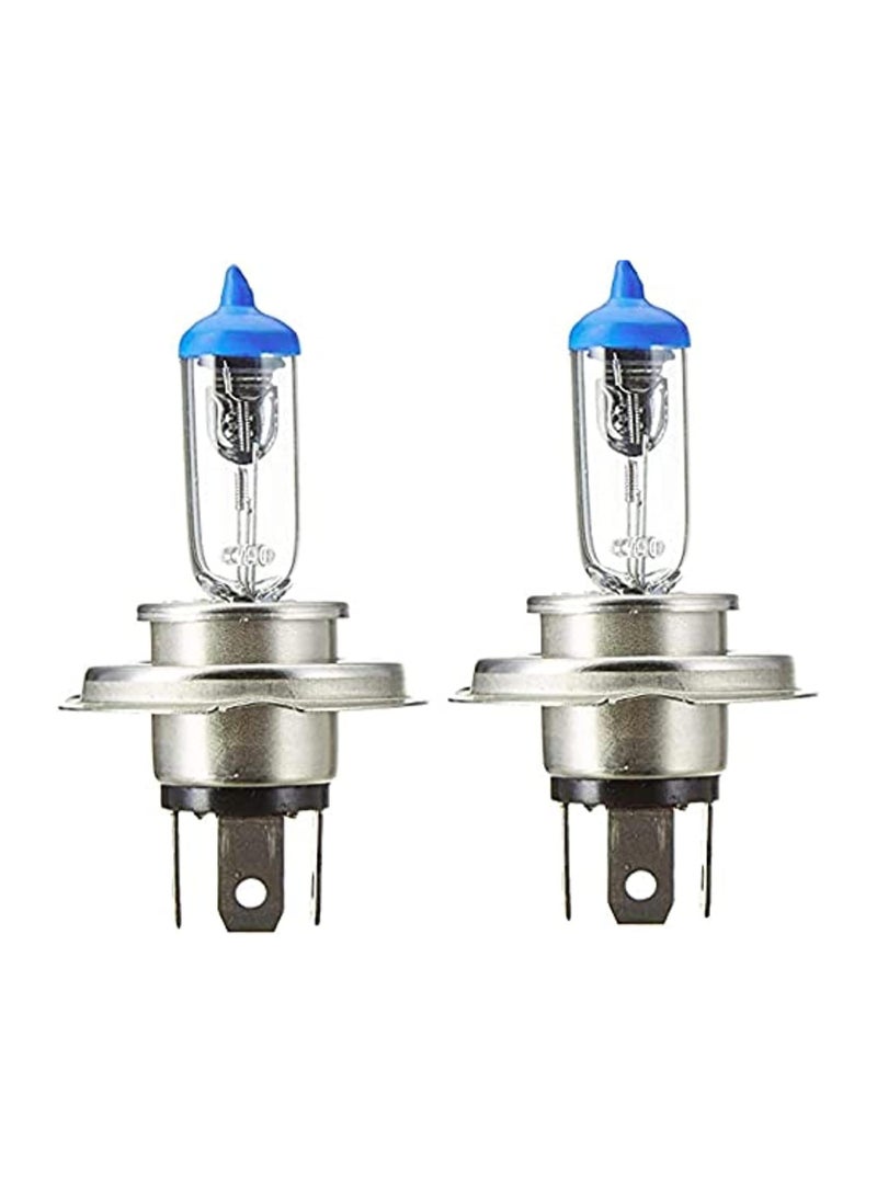 pair of H4 12V Halogen Headlamp light Bulbs - Image 1