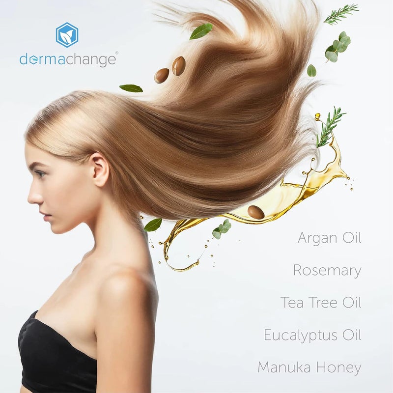 dermachange (240ml Medium Size)  Platinum Hair Growth Conditioner  With Vitamins  To Make Hair Grow Fast  Argon Oil and Biotin To Support Regrowth  Reduce Thinning and Hair Loss For Men and Wo - Image 2