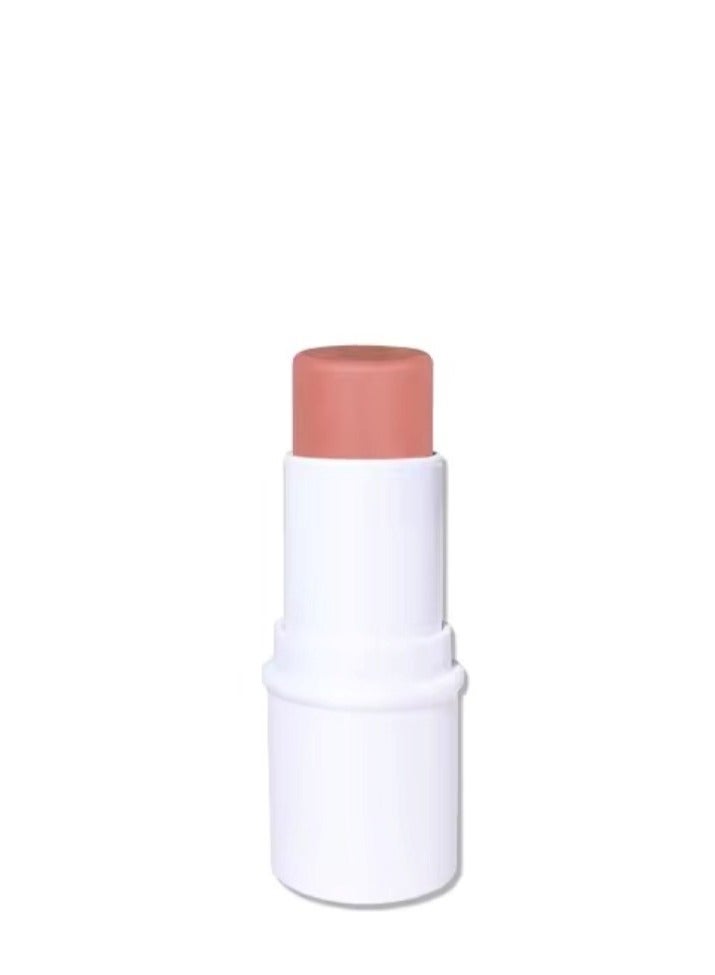 Huitich Petal Soft Glow High Pigment Baby Pink Cream Blush Stick with Brush Coral - Image 1