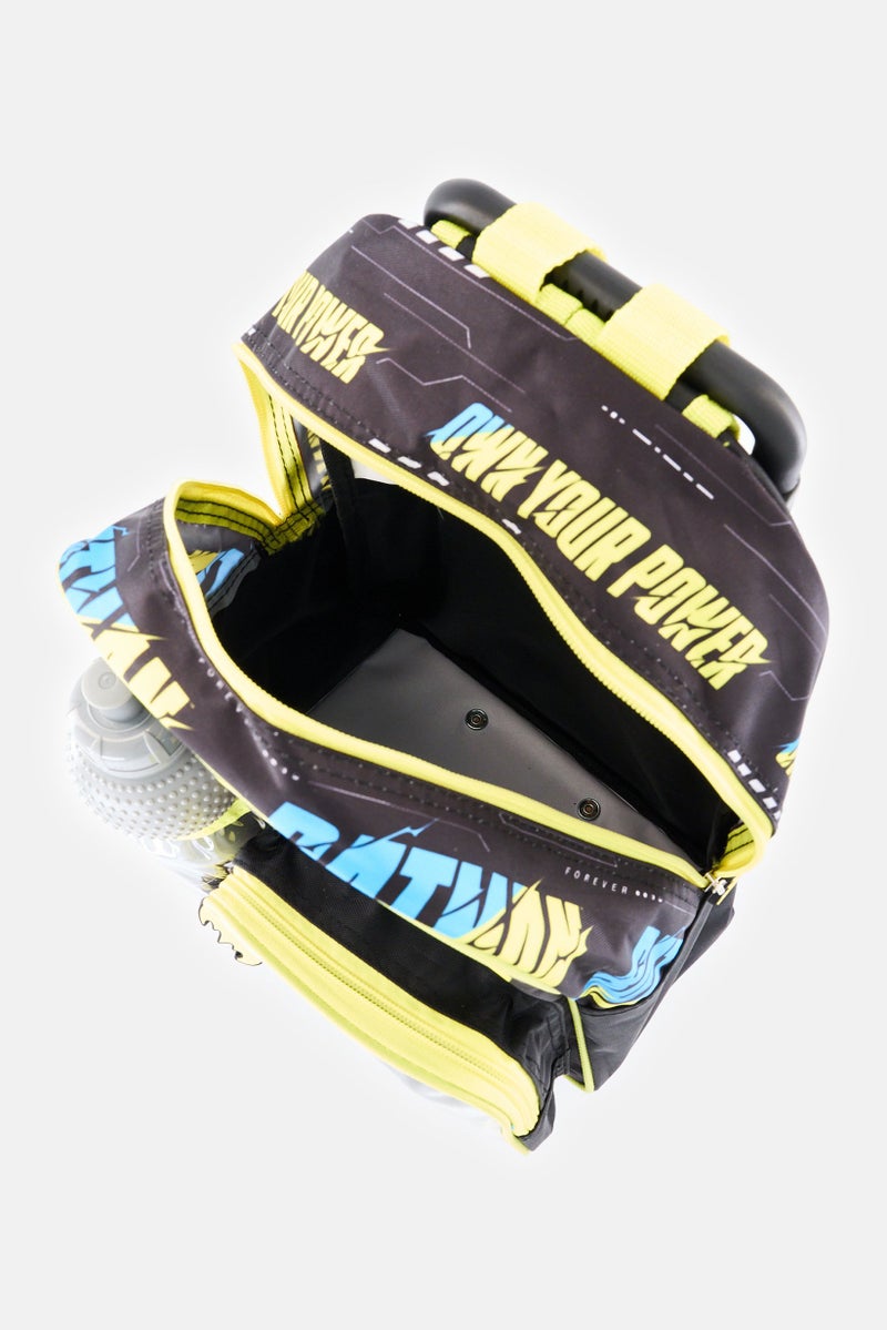 DC حقيبة ظهر عربة باتمان 3 في 1 مع صندوق غداء وزجاجة ماء، متعددة الألوان - Image 4