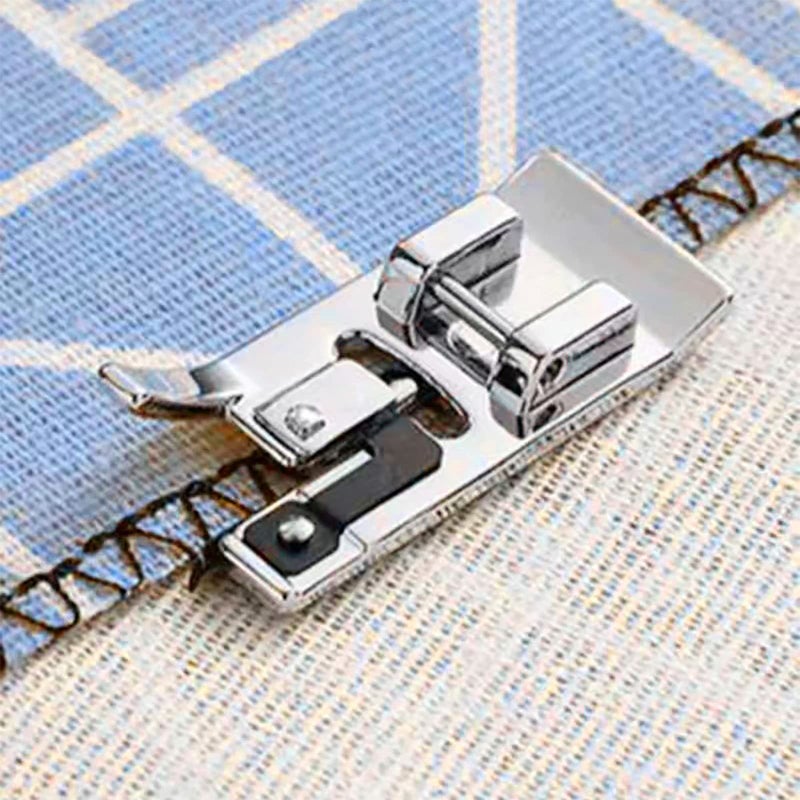 TISEKER Overlock Overcast Presser Foot Fits for All Low Shank Snap-On Singer, Brother, Babylock, Janome, Kenmore, White, Juki, New Home, Simplicity, Elna and More Sewing Machine - Image 4