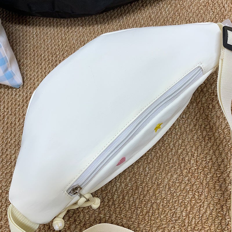 2025 Fashion Casual Shoulder Bag, Canvas, Zip Closure - Image 3