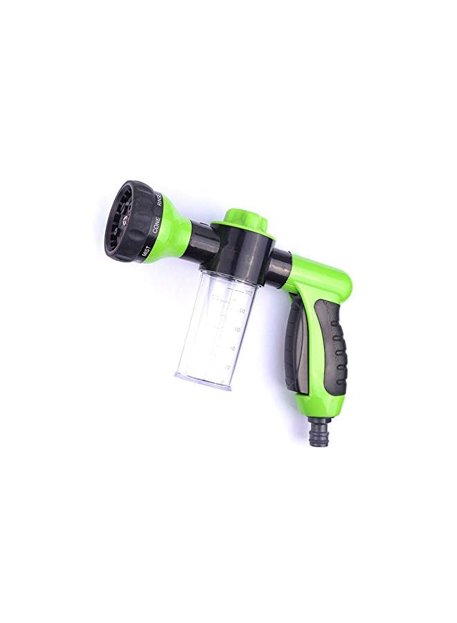 PROMASS Wash Garden Hose Nozzle Spray Foam Gun, High Pressure Water with 8 Adjustable Watering Patterns, Slip and Shock Resistant for Plants, Household Cleaning, Pet Bathing - Image 2