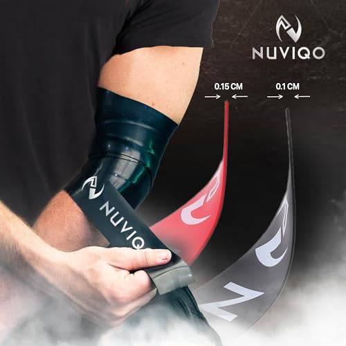 Nuviqo Muscle Floss Bands (Pack of 2) - Compression Bands - Mobility and Recovery Bands for Improving Movement, Increasing Circulation & Reducing Soreness - Image 2