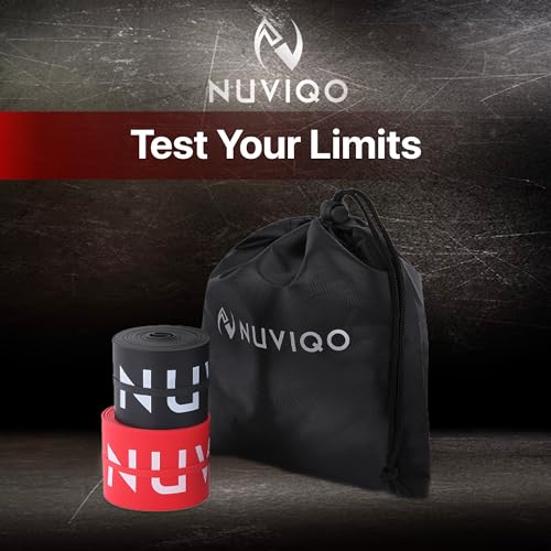 Nuviqo Muscle Floss Bands (Pack of 2) - Compression Bands - Mobility and Recovery Bands for Improving Movement, Increasing Circulation & Reducing Soreness - Image 5