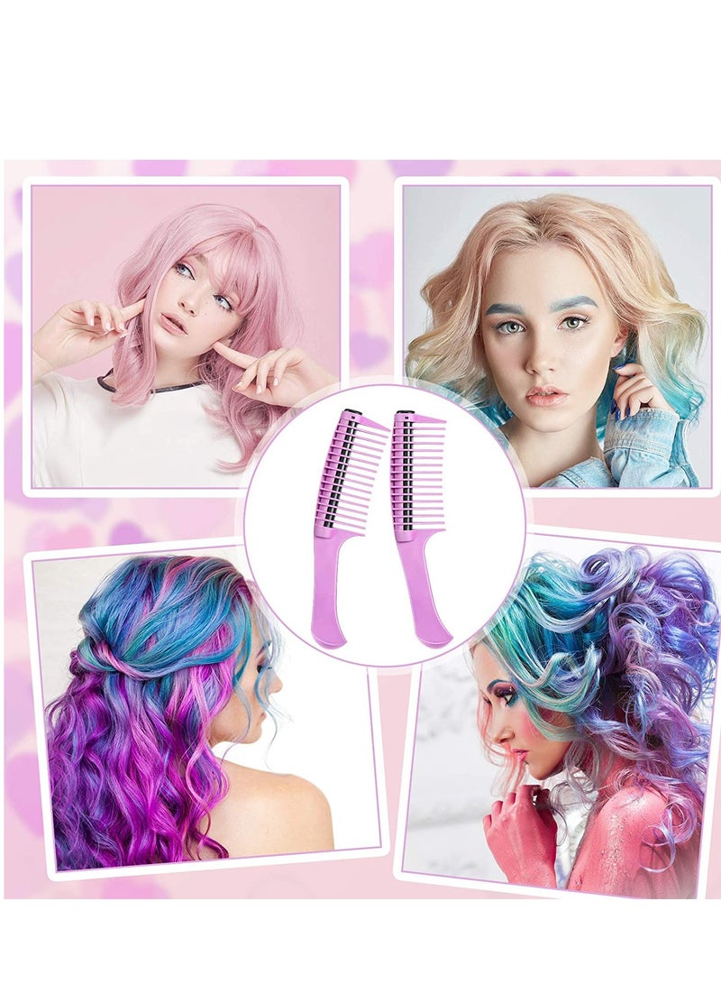 Generic Professional Anti-tangle Rotating Comb Professional Hair Dyeing Comb Daily Hair Care Comb  - Image 5