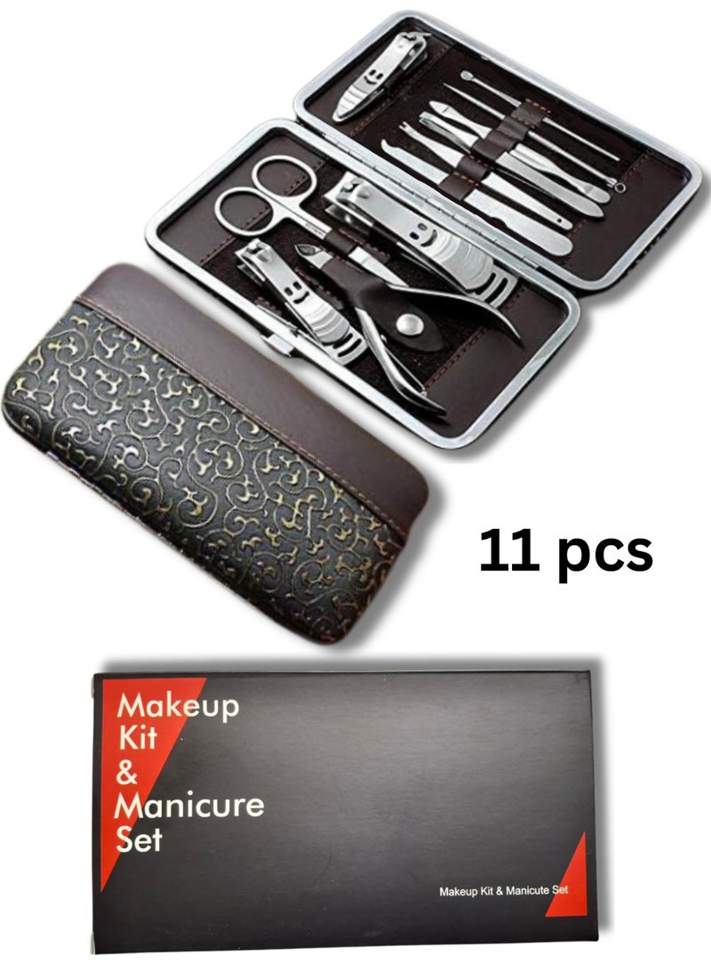 مجموعة مانيكير وباديكير 11 قطعة - Image 1