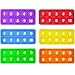 Anemeeoke Ten Frame Pop Board Fidgets for Classroom Quiet Sensory Toys Bubble Poppers Pop for Counting Math Focus Tools for Kids Montessori Educational Toy Gift for Kindergarten Set of 6 - Image 2