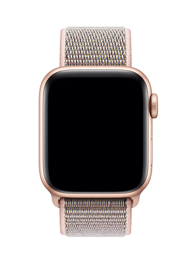 NIBEMINENT Replacement Loop Band for Apple iWatch Series 4 44 mm Light Pink - Image 1