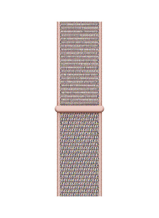 NIBEMINENT Replacement Loop Band for Apple iWatch Series 4 44 mm Light Pink - Image 3