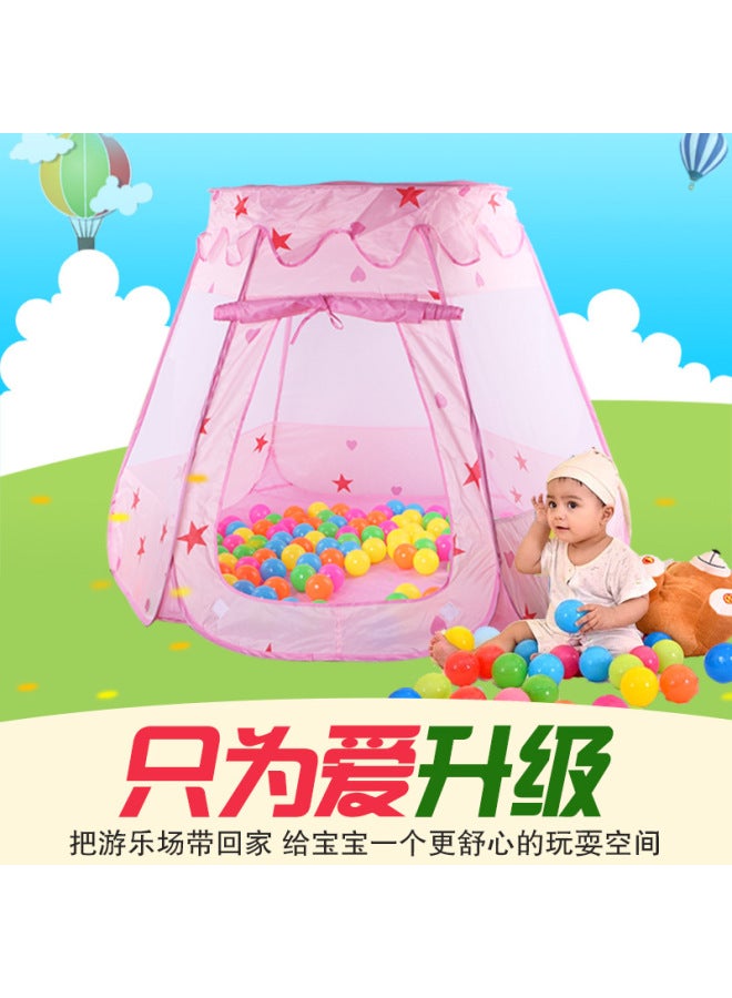 Children's Six-side Tent Game House Indoor Princess Tent Small House Play House Tent Wishing Bottle - Image 2