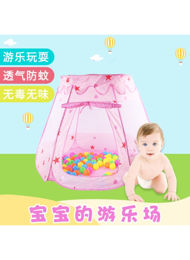 Children's Six-side Tent Game House Indoor Princess Tent Small House Play House Tent Wishing Bottle - Image 3