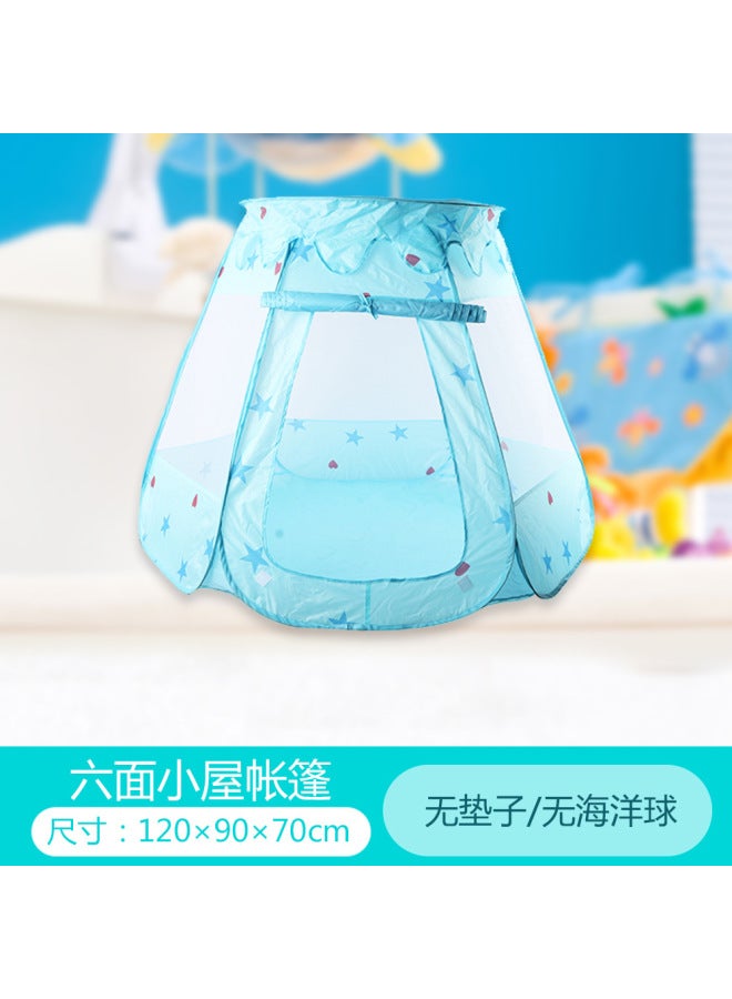 Children's Six-side Tent Game House Indoor Princess Tent Small House Play House Tent Wishing Bottle - Image 1