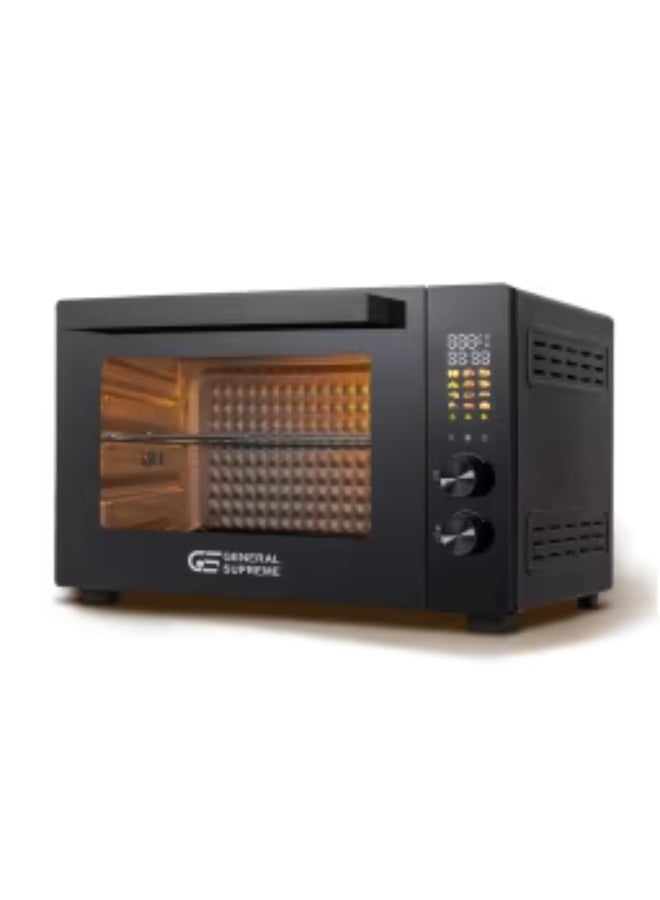 General Supreme Electric Oven 48 L - Digital Control - 12 Program - Grill - Black, GSEOD48GQ - Image 1