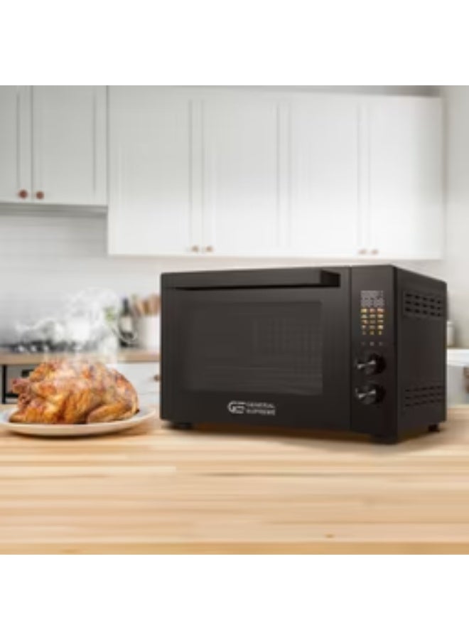 General Supreme Electric Oven 48 L - Digital Control - 12 Program - Grill - Black, GSEOD48GQ - Image 2
