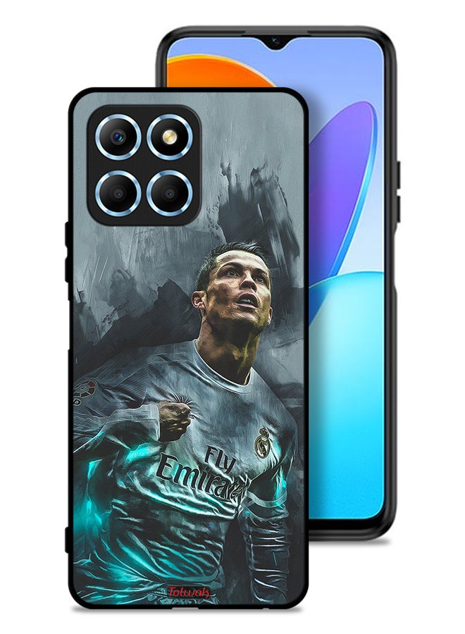 Tolwak Honor X8 5G Protective Case Cover Cristiano Ronaldo Art - Image 1