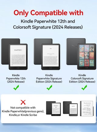 غطاء واقٍ شفاف كريستالي شفاف لغطاء الحماية من الصدمات مقاس 7 بوصة لأوقد بيبر وايت 12 الجديد كلياً 2024 أو أوقد بيبر وايت سيغنتشر إديشن 2024، غطاء من السيليكون الرقيق المقاوم للصدمات - view 2