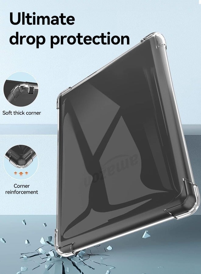 Tersely Crystal Clear Case Cover for 7" All-New Kindle Paperwhite 12th 2024 or Kindle Paperwhite Signature Edition 2024, Shockproof Thin Silicone Case - Image 3