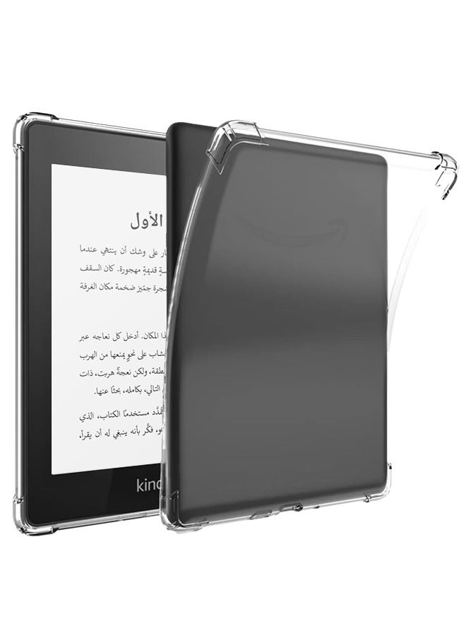 Tersely Crystal Clear Case Cover for 7" All-New Kindle Paperwhite 12th 2024 or Kindle Paperwhite Signature Edition 2024, Shockproof Thin Silicone Case - Image 1