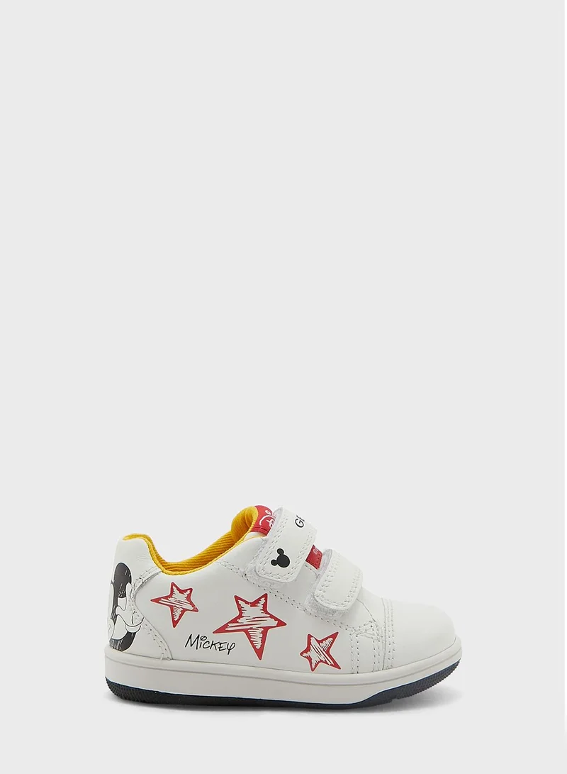 GEOX B New Flick B High Top Velcro Sneakers