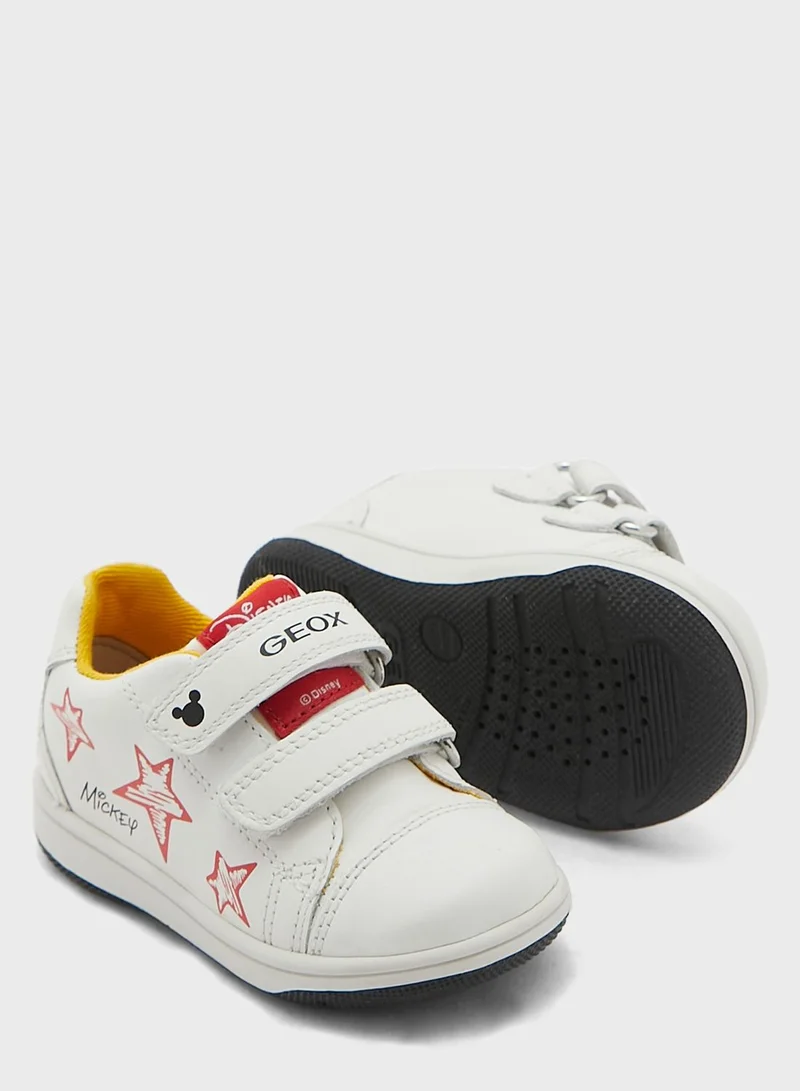 GEOX B New Flick B High Top Velcro Sneakers