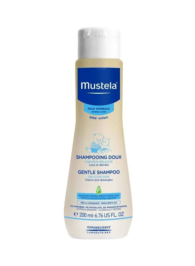Mustela Gentle Baby shampoo With Farmed Avocado, Pack of 2, 200ml+200ml - Image 3