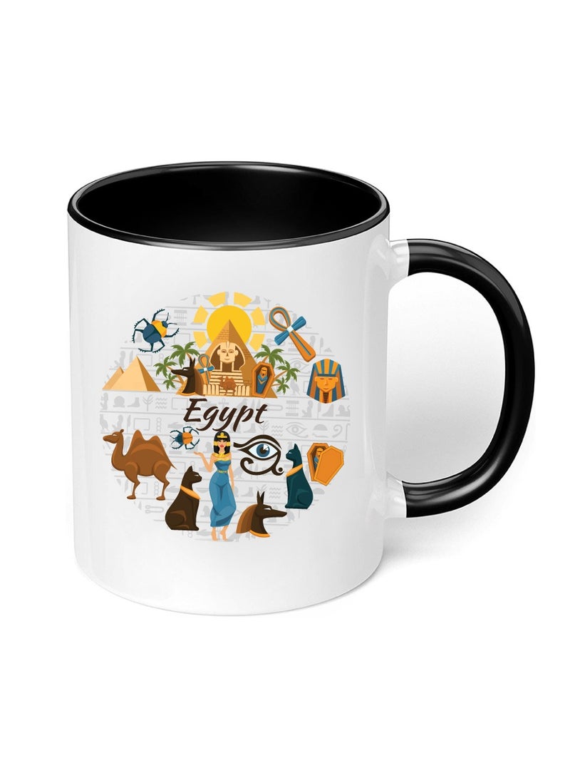 Egypt National Day Black Coffee Mug - Gift for Every Egyptian - Perfect for Egypt Independence Day - 11 Oz - Image 5