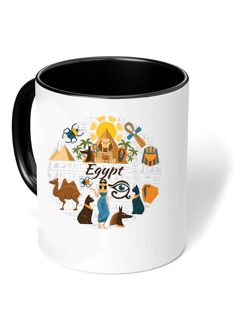 Egypt National Day Black Coffee Mug - Gift for Every Egyptian - Perfect for Egypt Independence Day - 11 Oz - Image 3
