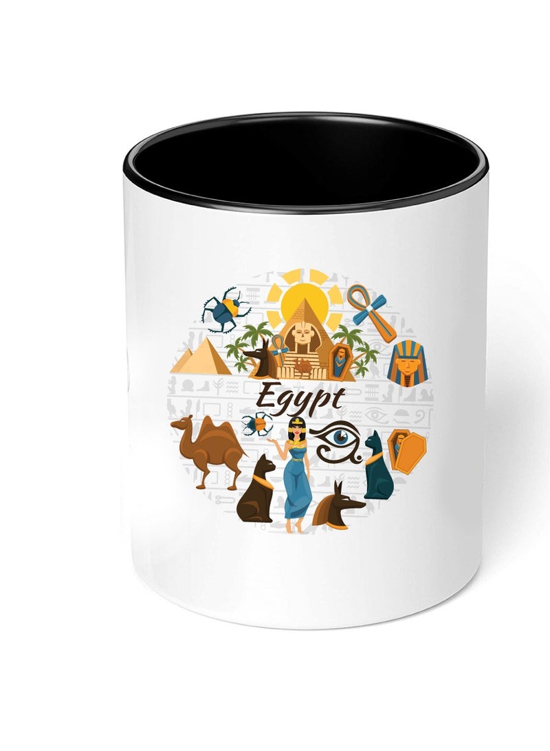 Egypt National Day Black Coffee Mug - Gift for Every Egyptian - Perfect for Egypt Independence Day - 11 Oz - Image 4