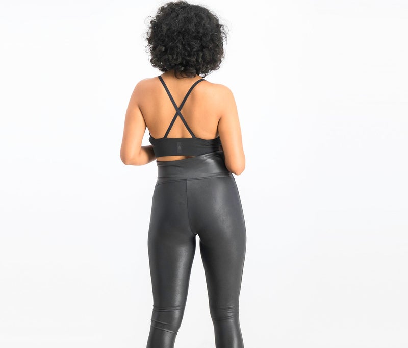 Women Nature X Seamless Bra, Black