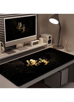 ماركة غير محددة لوحة ماوس Black Myth Wukong كبيرة جدًا للعبة E-sports Fine Face Table Pad لوحة مفاتيح ثانوية Fps لوحة ماوس ناعمة - اللون: 800 × 300 مم - 4 مم - ما إذا كان يمكن تعديل درجة الحرارة - النمط: [طوق ذهبي] Jm-761  - Image 5