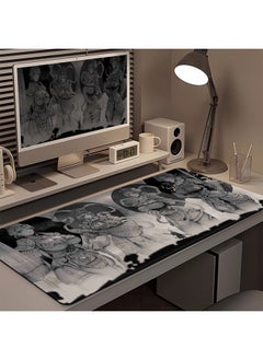 ماركة غير محددة لوحة ماوس Black Myth Wukong كبيرة جدًا للعبة E-sports Fine Face Table Pad لوحة مفاتيح ثانوية Fps لوحة ماوس ناعمة - اللون: 800 × 300 مم - 4 مم - ما إذا كان يمكن تعديل درجة الحرارة - النمط: [طوق ذهبي] Jm-761  - Image 2