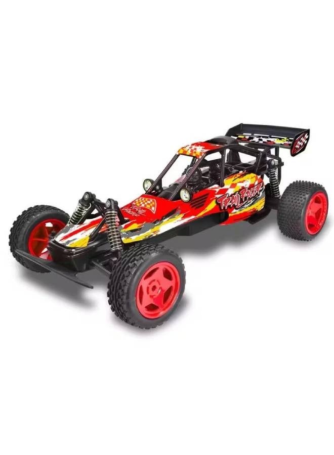 تايو سيارة سباق RC، بنسبة 1:8، مركبة تحكم عن بعد عالية السرعة للأطفال والكبار، لعبة شاحنة للطرق الوعرة بتردد 2.4 جيجاهرتز، مركبة كهربائية لجميع التضاريس مع بطاريتين - Image 1