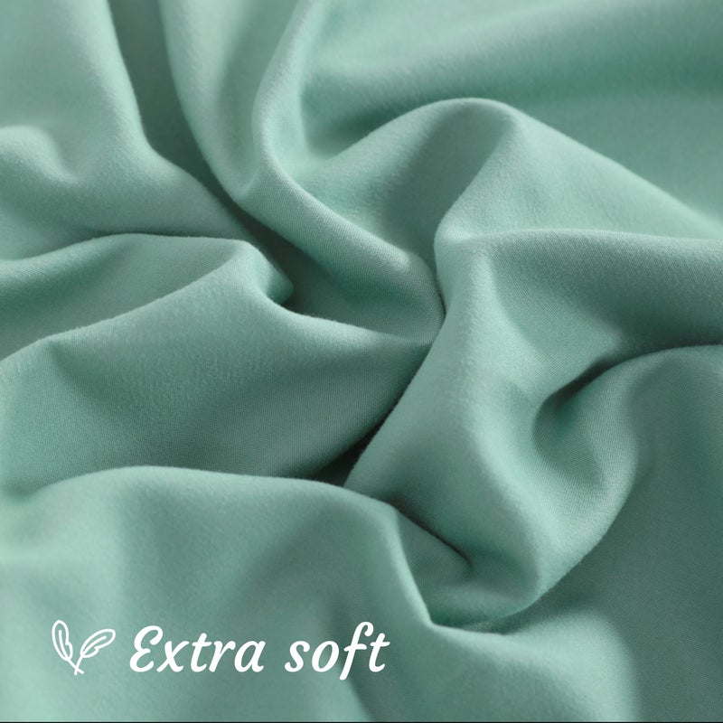 إن تي باي حالات وسادة قياسية NTBay مجموعة من 2 2 حزمة ميكروفيات microfiber 20x26 وسادة ناعم التجاعيد تتلاشى البقع مقاومة النعن - Image 5