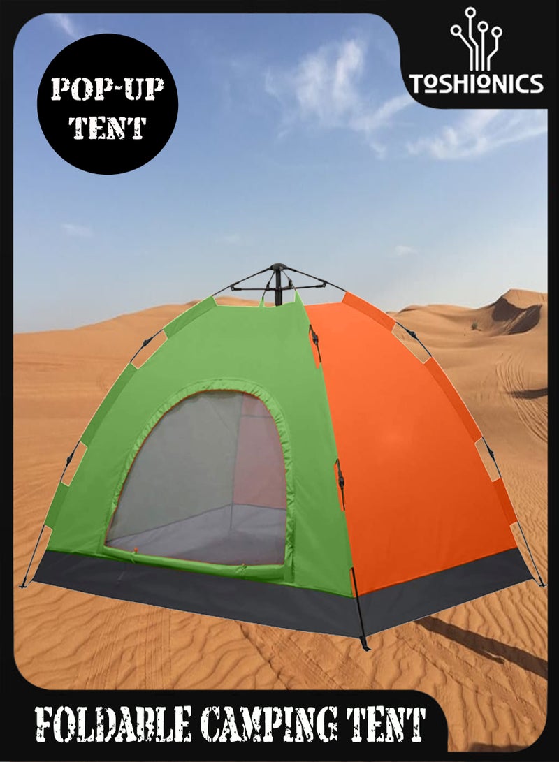 Toshionics Toshionics multifunctional Automatic camping Tent with easy to carry bag protected from UV rays and enjoy the quick dry material  tear resistant features for your camping outdoor experience  - Image 1