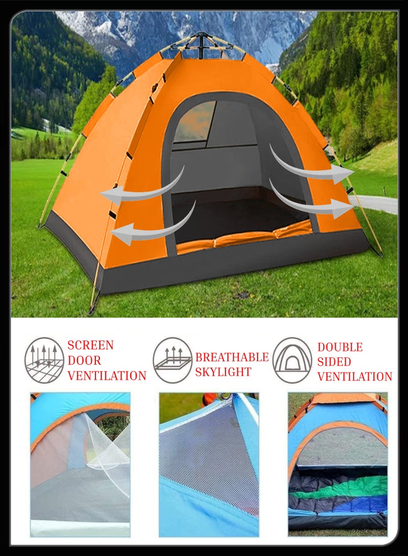 Toshionics Toshionics multifunctional Automatic camping Tent with easy to carry bag protected from UV rays and enjoy the quick dry material  tear resistant features for your camping outdoor experience  - Image 4