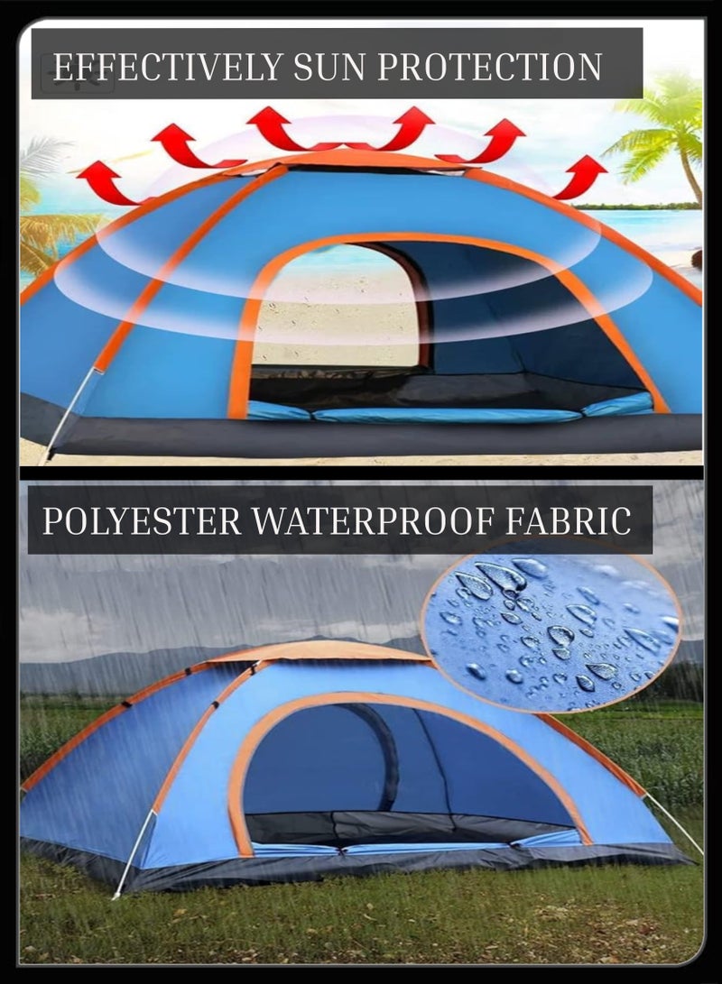 Toshionics Toshionics multifunctional Automatic camping Tent with easy to carry bag protected from UV rays and enjoy the quick dry material  tear resistant features for your camping outdoor experience  - Image 5