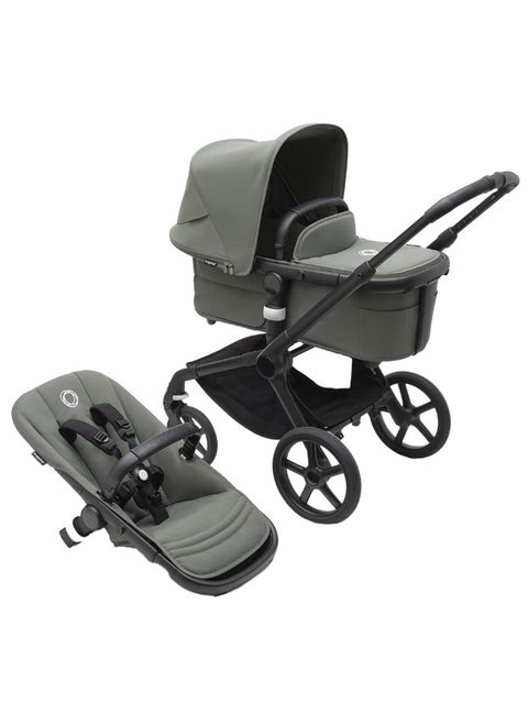 Fox 5 Complete Stroller  Black/Forest Green
