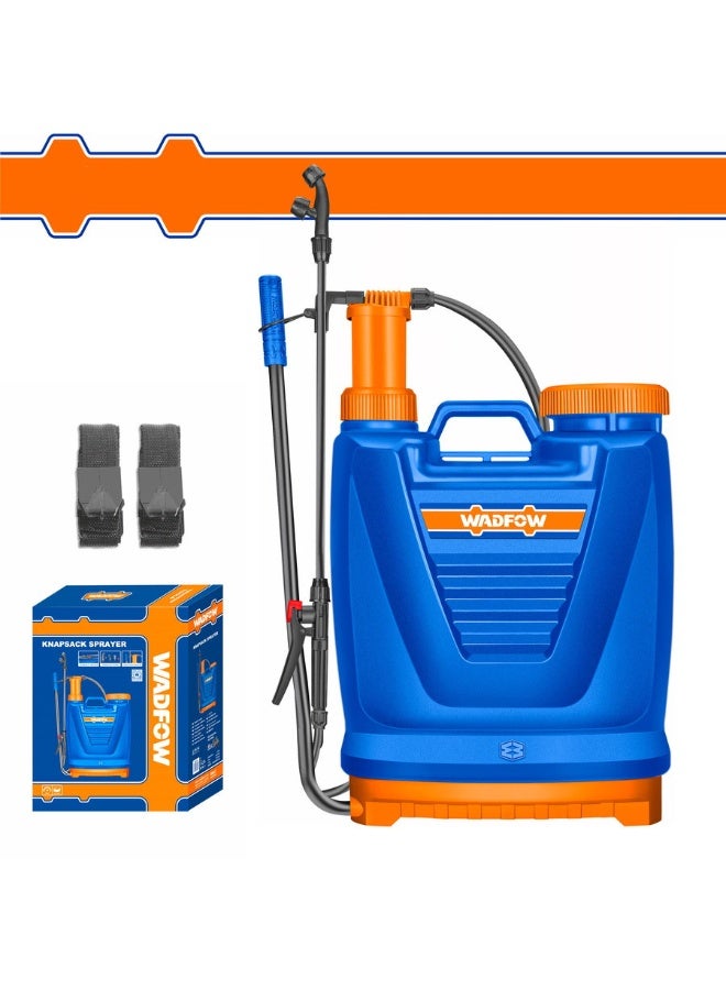 WADFOW 20L Manual Knapsack Backpack Pressure Sprayer WKS1520 – Extra Large Capacity Garden Sprayer with Fiber Glass Lance, 4.5 BAR Pressure & Adjustable Nozzle for Agriculture, Farms, Irrigation & Commercial Pest Control - Image 3