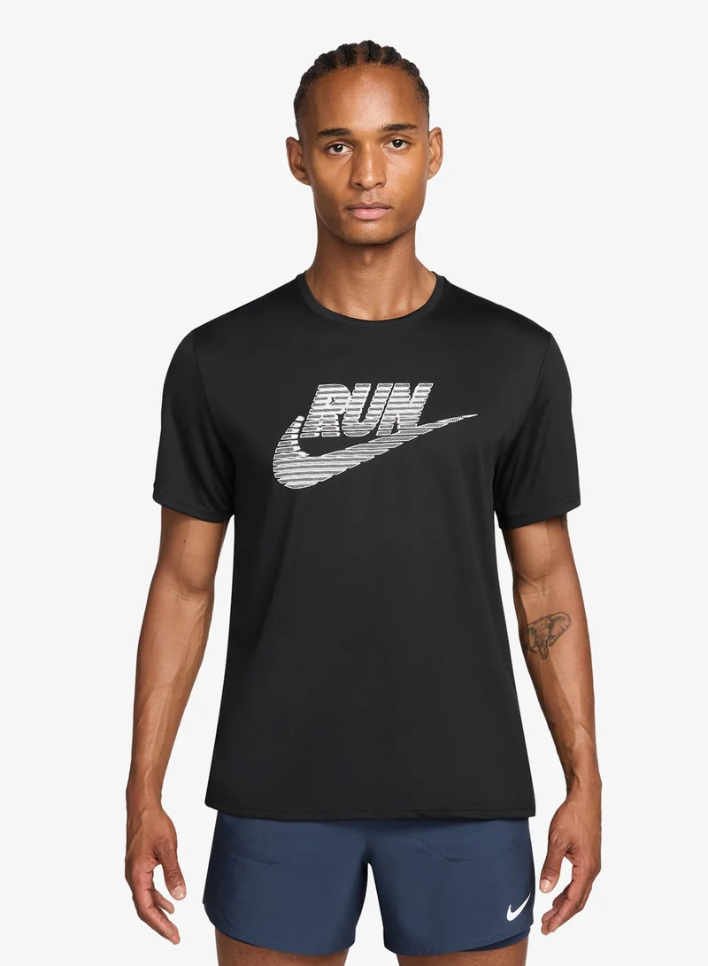 نايكي Dri-Fit Uv Miler Run Energy T-Shirt